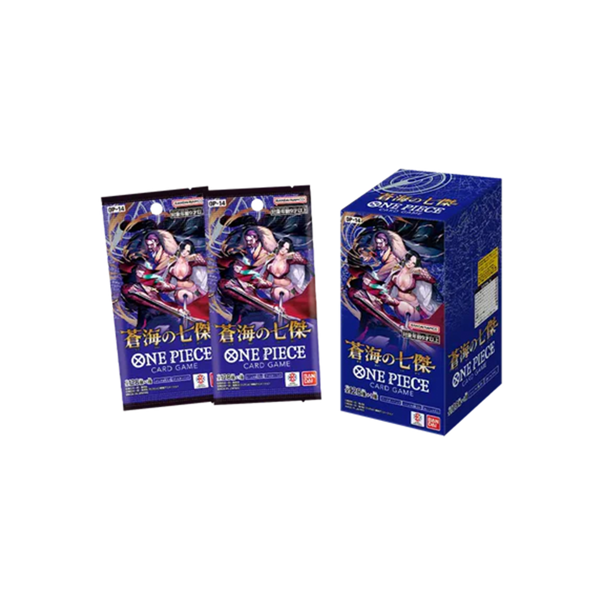 One Piece Card Game OP-14 – Die Sieben Krieger der Meere (Chinesische Version) Display